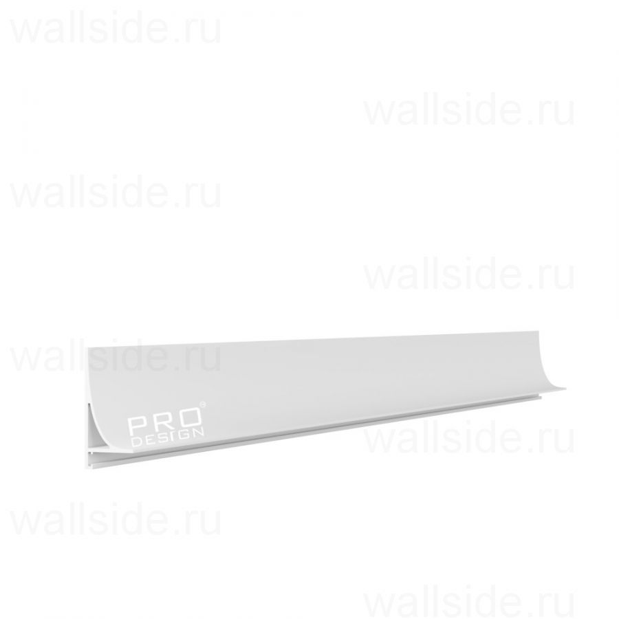 Щелевой плинтус Pro Design Corner L 584 белый