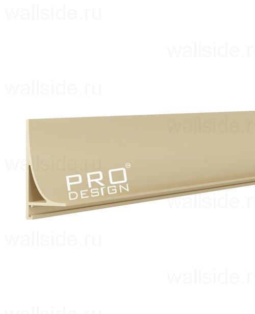 Щелевой плинтус Pro Design Corner L 584 шампань