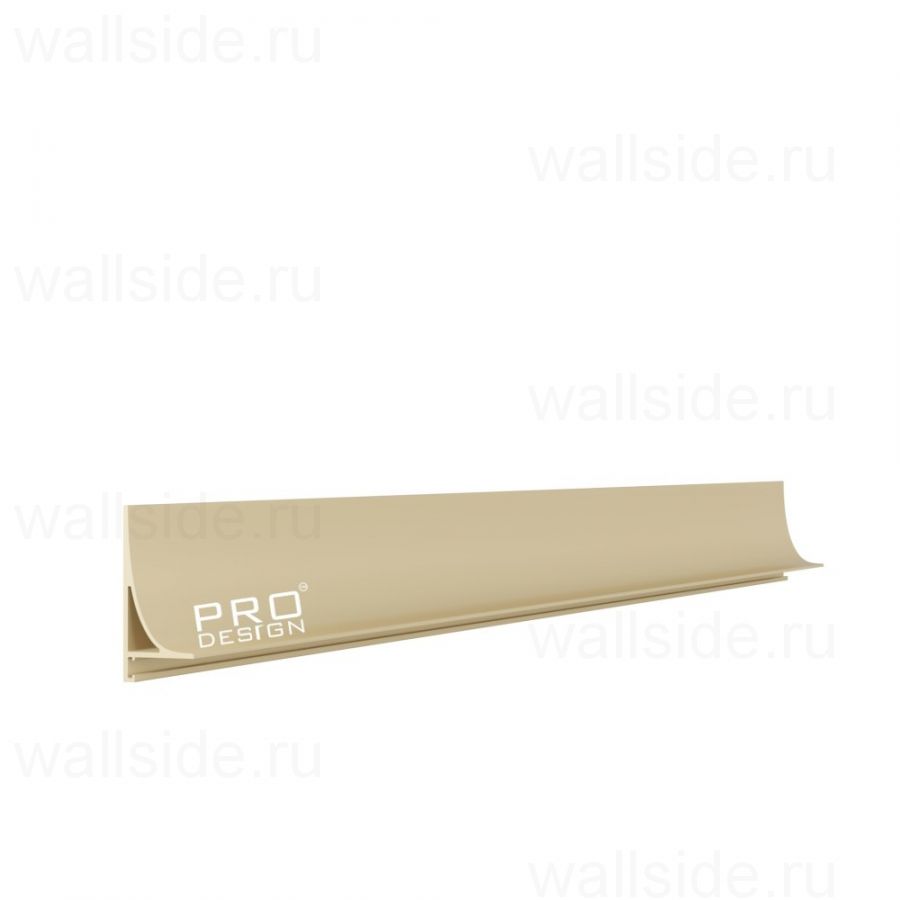 Щелевой плинтус Pro Design Corner L 584 шампань