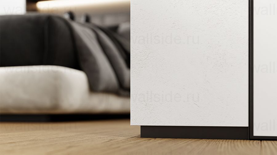 Теневой плинтус FD-04 чёрный