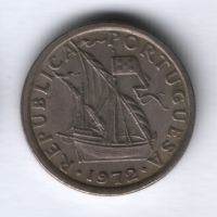 2,5 эскудо 1972 года Португалия
