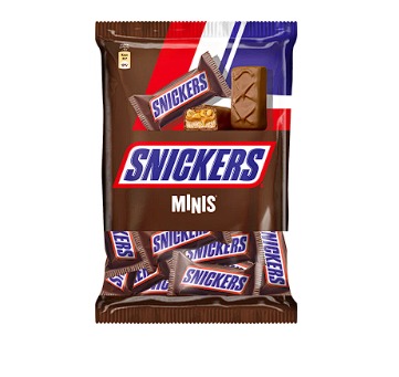 Шоколадный батончик Snickers Minis 12шт*15г