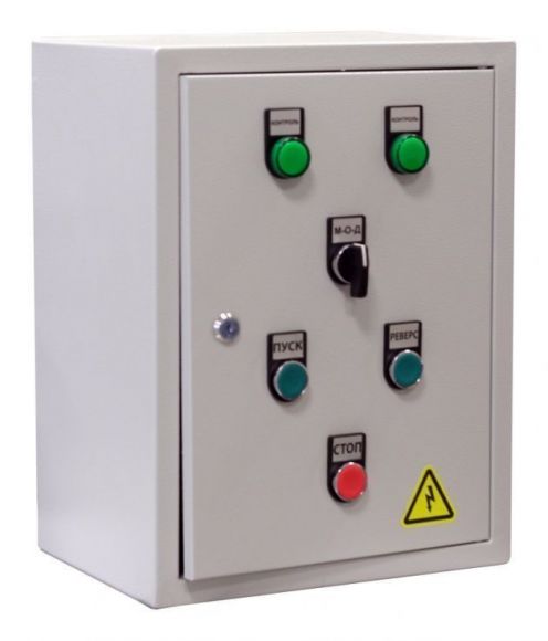 шкаф с кнопочным постом и устройством плавного пуска управления SHVRSS 75T6 3фазы 660В 50/60Гц 75квтА