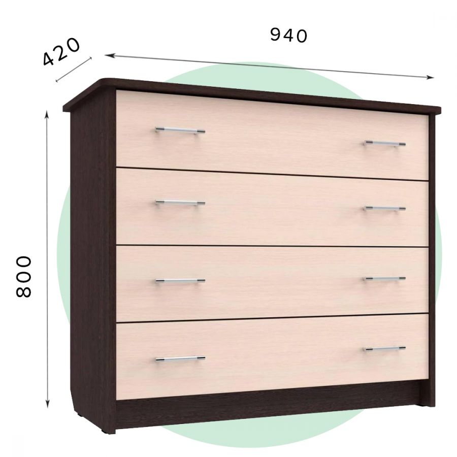 Комод К-03 ЛДСП