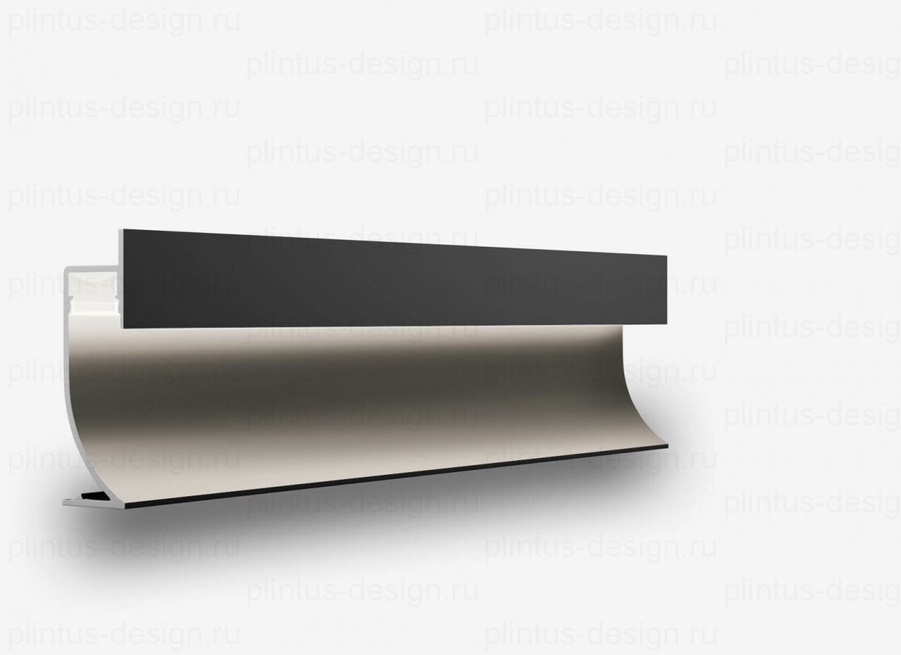 SC 7612 теневой радиусный плинтус Line Art