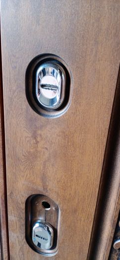 Дверь входная Termo-door Лацио с терморазрывом 3К Винорит Орех Дуб