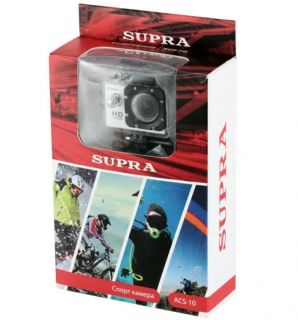 Экшн камера Supra ACS-10 + чехол