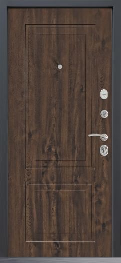 Входная дверь Command Doors Графит 33 Темный дуб