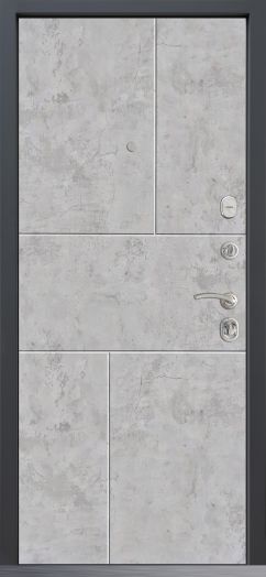 Входная дверь Command Doors Графика 38 Бетон молочный