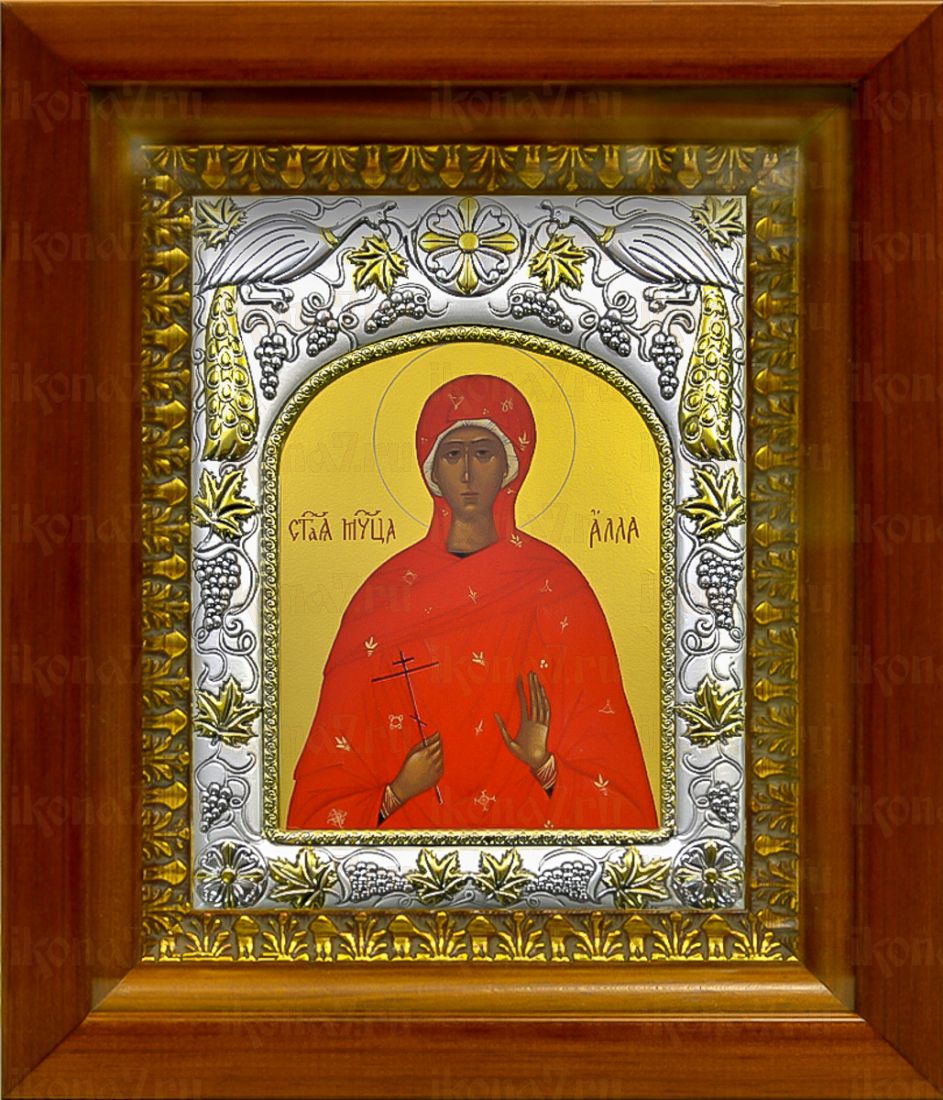 Алла Готфская (20х24), серебро