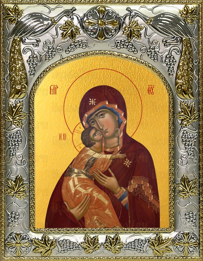 Владимирская икона Божией матери (14х18)