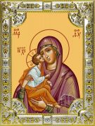 Акафистная икона Божией матери (18х24)