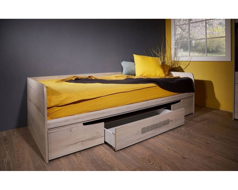 Кровать с ящиками "Мале"