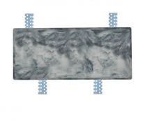 Фасадная плитка «Гладкая» (380x165x20)