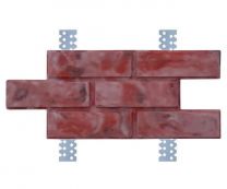 Сайдинг панель-вилка «Гладкая» с оцинкованными закладными для фасада дома