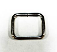 Кольцо овальное RCT 25х20мм (4мм)  никель роллинг