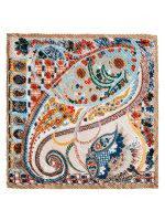Платок женский вискоза+шелк 70х70 LSZ34-837-11