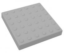 Тактильная плитка с усеченными конусами в линейном порядке ГОСТ 2018