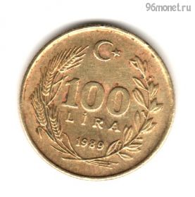 Турция 100 лир 1989