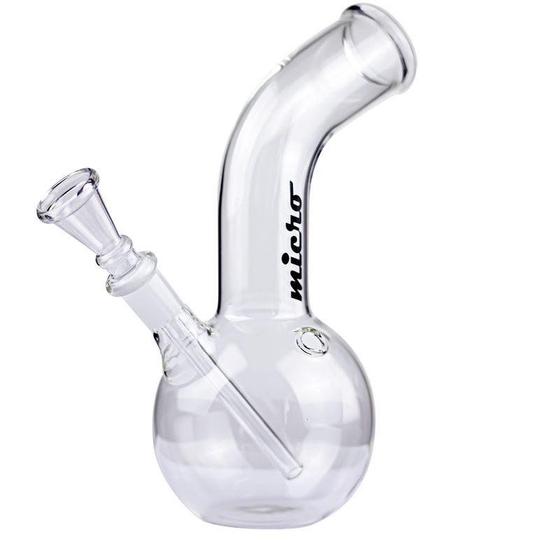 Стеклянный мини Бонг Micro Round