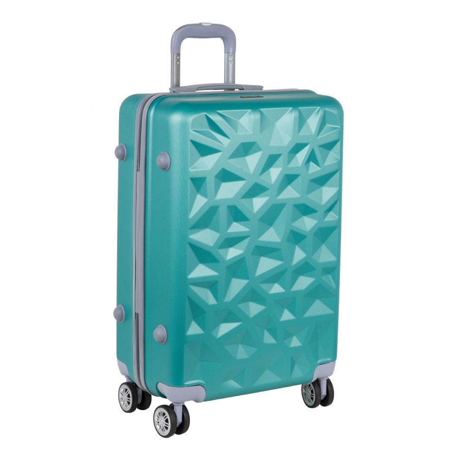 Чемодан ABS средний РА102(2-ой) 24" (Зеленый) POLAR S-4615010224108