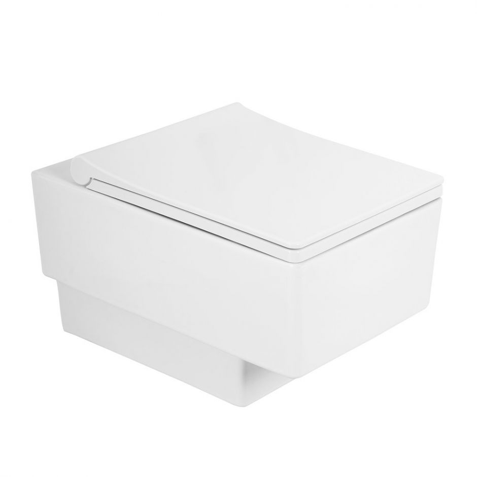 Изображение Cezares Cadro сиденье дюропласт, soft close, металлическое крепление