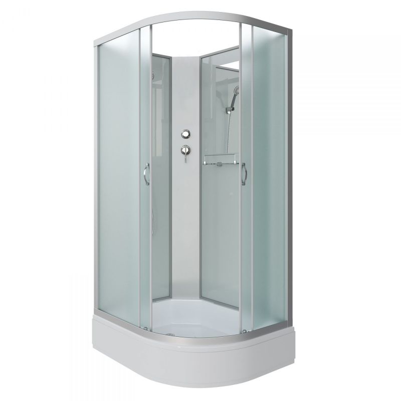Душевая кабина Niagara NG-33094-14LBK 100х90 средний поддон