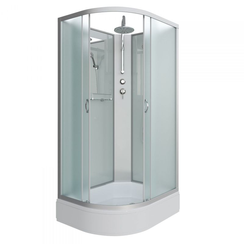 Душевая кабина Niagara NG-33094-14RBKT 100х90 средний поддон