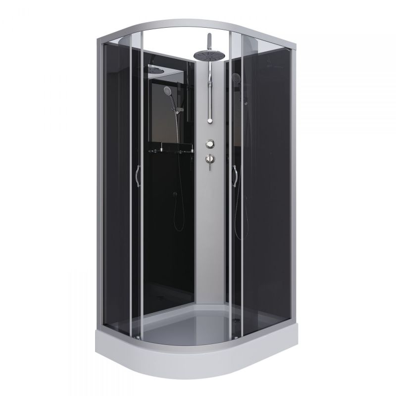Душевая кабина Niagara NG-3512-14RBKT 120х80 низкий поддон