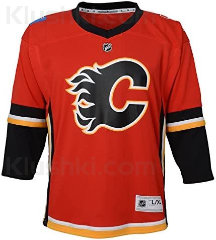 Майка (джерси) NHL by Outerstuff NHL Calgary Flames (Youth Large/X-Large)