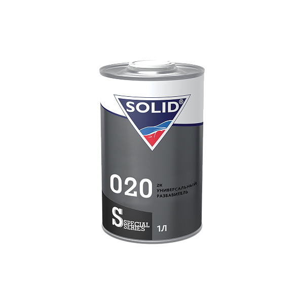 Solid 020 2К универсальный разбавитель, фасовка, 1л.