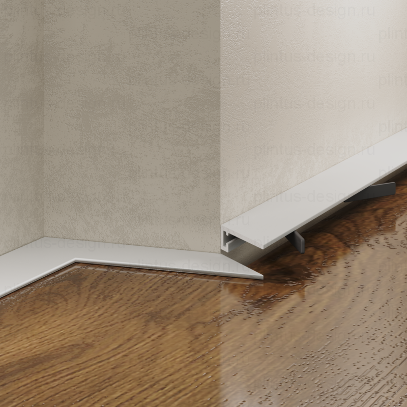 Микроплинтус Micro 15 Classic Laconistiq белый