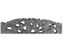 Заборная секция №029 Виноградная лоза (верх)