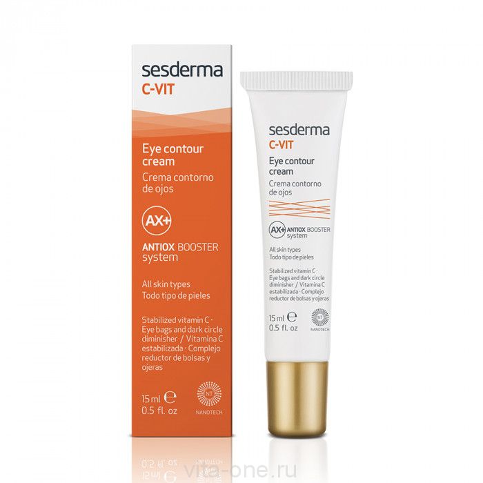 C-VIT Eye contour cream – Крем-контур для зоны вокруг глаз Sesderma (Сесдерма) 15 мл