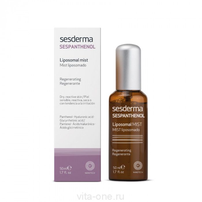 SESPANTHENOL Liposomal mist – Спрей-мист липосомальный восстанавливающий Sesderma (Сесдерма) 50 мл