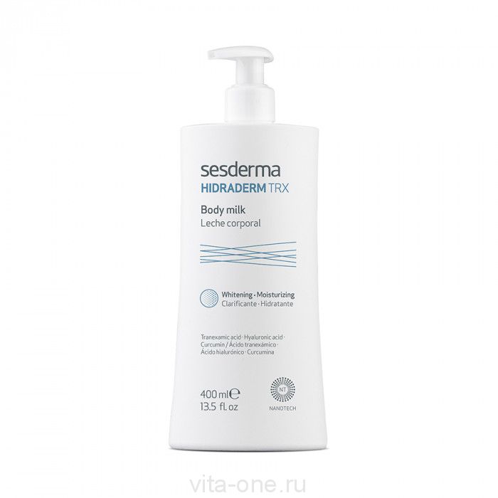 HIDRADERM TRX Body milk – Молочко увлажняющее для тела Sesderma (Сесдерма) 400 мл