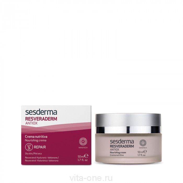 RESVERADERM ANTIOX Nourishing cream – Крем питательный Sesderma (Сесдерма) 50 мл