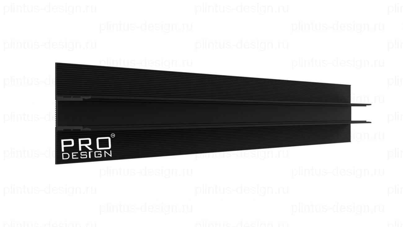 Pro Design 534 декоративный стеновой профиль чёрный
