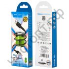 Кабель USB - микро USB HOCO X83 , 1.0м,  2.4A, чёрный