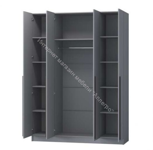 Шкаф "Бастион" 2000 Графит (Регион 058)