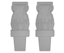 Вкапываемая скамейка без спинки №4