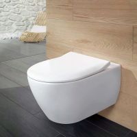 подвесной унитаз без ободка Villeroy&Boch Subway 2.0 5614R001