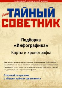 Ваш тайный советник. Подборка «Инфографика. Карты и хронографы»