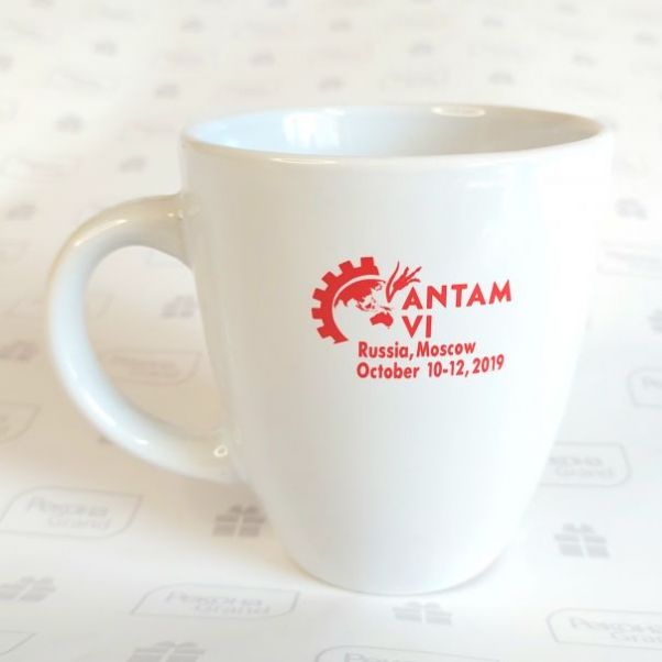 Кружки с логотипом для выставки