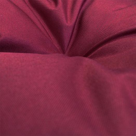 МГПК2-12-02 Подвесное кресло ДЛЯ ДВОИХ с ротангом коричневое, бордовая подушка