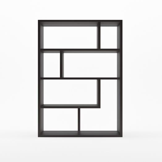 Стеллаж Scandi (Чёрное дерево)