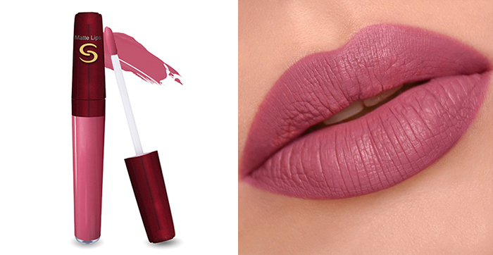 Жидкая помада Severina "MATTE lips" Серии <<Severina Visage>> Розовый 3 шт. в уп. арт. 2/322