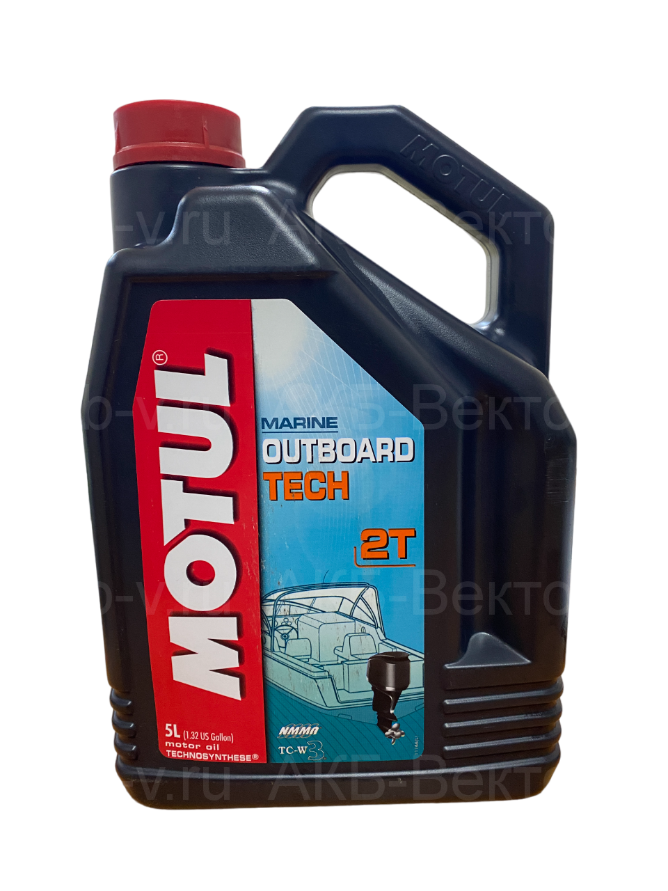 Масло моторное 2T MOTUL Outboard Tech полу 5л (101728)