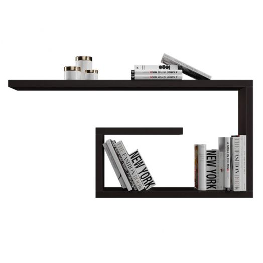 Полка настенная Silvika (Чёрное дерево)