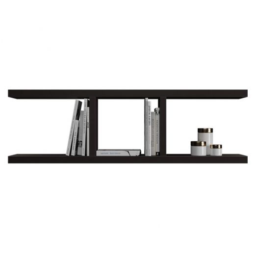 Полка настенная Hemso (Чёрное дерево)